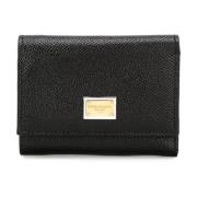 Zwarte Portemonnees Portafoglio Dolce & Gabbana , Black , Dames