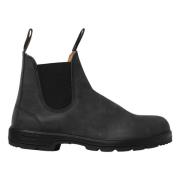 Stijlvolle Enkellaarzen Blundstone , Black , Heren