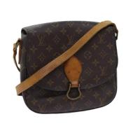 Pre-owned Canvas louis-vuitton-bags Louis Vuitton Vintage , Brown , Da...