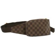 Pre-owned Canvas shoulder-bags Louis Vuitton Vintage , Brown , Dames