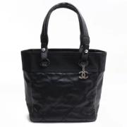 Pre-owned Leather chanel-bags Chanel Vintage , Black , Dames