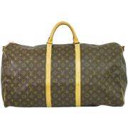 Pre-owned Canvas travel-bags Louis Vuitton Vintage , Brown , Dames