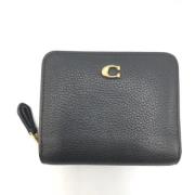 Pre-owned Leather wallets Coach Pre-owned , Black , Dames