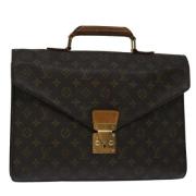 Pre-owned Canvas louis-vuitton-bags Louis Vuitton Vintage , Brown , Da...