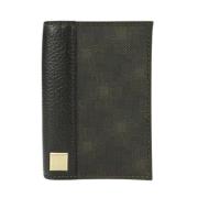 Pre-owned Leather wallets Dunhill Pre-owned , Black , Heren