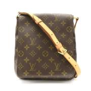 Pre-owned Canvas louis-vuitton-bags Louis Vuitton Vintage , Brown , Da...