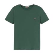 Casual Katoenen T-shirt Jott , Green , Heren