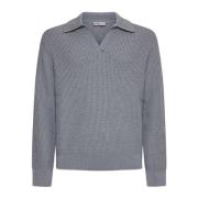 Grijze Resort T-shirts en Polo's Herno , Gray , Heren