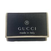 Pre-owned Leather wallets Gucci Vintage , Black , Dames