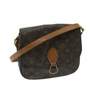 Pre-owned Canvas louis-vuitton-bags Louis Vuitton Vintage , Brown , Da...