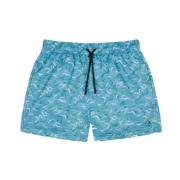 Groene Algen Zwemshorts Apnee , Blue , Heren