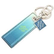 Pre-owned Fabric key-holders Louis Vuitton Vintage , Blue , Dames