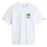 T-shirt Vans , White , Heren