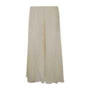 Elegante Georgette Lange Rok Chloé , White , Dames