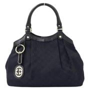 Pre-owned Canvas gucci-bags Gucci Vintage , Black , Dames