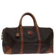 Pre-owned Leather travel-bags Celine Vintage , Brown , Dames