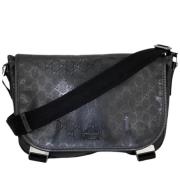 Pre-owned Canvas gucci-bags Gucci Vintage , Black , Heren