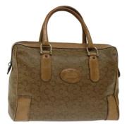 Pre-owned Canvas handbags Celine Vintage , Beige , Dames