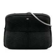 Pre-owned Canvas chanel-bags Chanel Vintage , Black , Dames