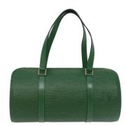 Pre-owned Leather louis-vuitton-bags Louis Vuitton Vintage , Green , D...