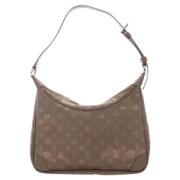 Pre-owned Fabric handbags Louis Vuitton Vintage , Beige , Dames