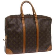 Pre-owned Canvas louis-vuitton-bags Louis Vuitton Vintage , Brown , Da...