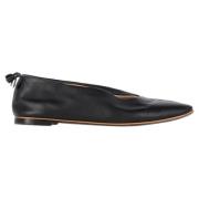 Pre-owned Leather flats Bottega Veneta Vintage , Black , Dames