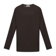 Lange mouw T-shirt Y-3 , Brown , Heren