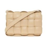 Gevoerde Cassette Kleine schoudertas Bottega Veneta , Beige , Dames