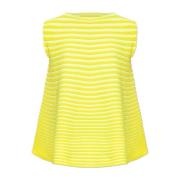 Geplooide top Issey Miyake , Yellow , Dames