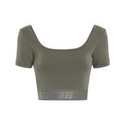 Korte Mouw Top Guess , Gray , Dames