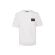 Witte T-shirts en Polos Moschino , White , Dames