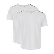 Korte Mouw T-Shirt Moschino , White , Heren