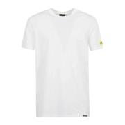 Katoenen T-shirt met korte mouwen, Model D9M204480 Dsquared2 , White ,...