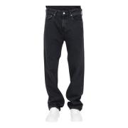 90'S Straight Denim Jeans Calvin Klein Jeans , Black , Heren