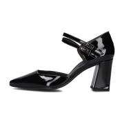 Zwarte Elegante Pumps Paul Green , Black , Dames