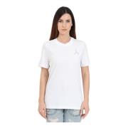 Witte Fly Cut-Out T-shirt Patrizia Pepe , White , Dames