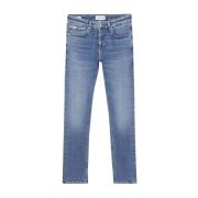 Heren Skinny Katoenen Jeans Calvin Klein Jeans , Blue , Heren