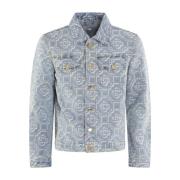 Denim jack voor heren Casablanca , Blue , Heren