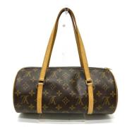 Pre-owned Canvas louis-vuitton-bags Louis Vuitton Vintage , Brown , Da...