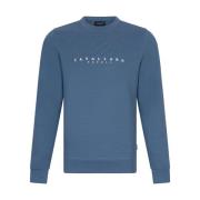 R-Neck Sweatshirt Cavallaro , Gray , Heren