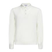 Witte Sweaters voor Mannen D4.0 , White , Heren