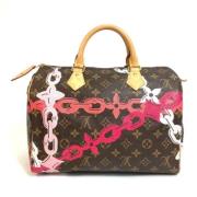 Pre-owned Canvas louis-vuitton-bags Louis Vuitton Vintage , Brown , Da...