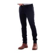 Blauwe Chino Broek voor Heren Guess , Blue , Heren