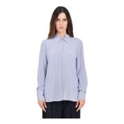 Blauw Gestreept Overhemd Elegant Veelzijdig Max Mara , Blue , Dames