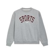 Legacy Unisex Sweatshirt Katoen Diadora , Gray , Heren