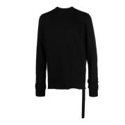 Level Longsleeve T-shirt Rick Owens , Black , Heren