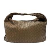 Pre-owned Leather handbags Bottega Veneta Vintage , Brown , Dames