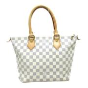 Pre-owned Canvas louis-vuitton-bags Louis Vuitton Vintage , Beige , Da...