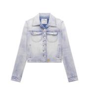 Denim Trucker Jacket Courrèges , Blue , Dames